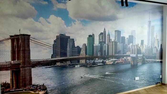 fototapeta nowy york most brooklyn salon